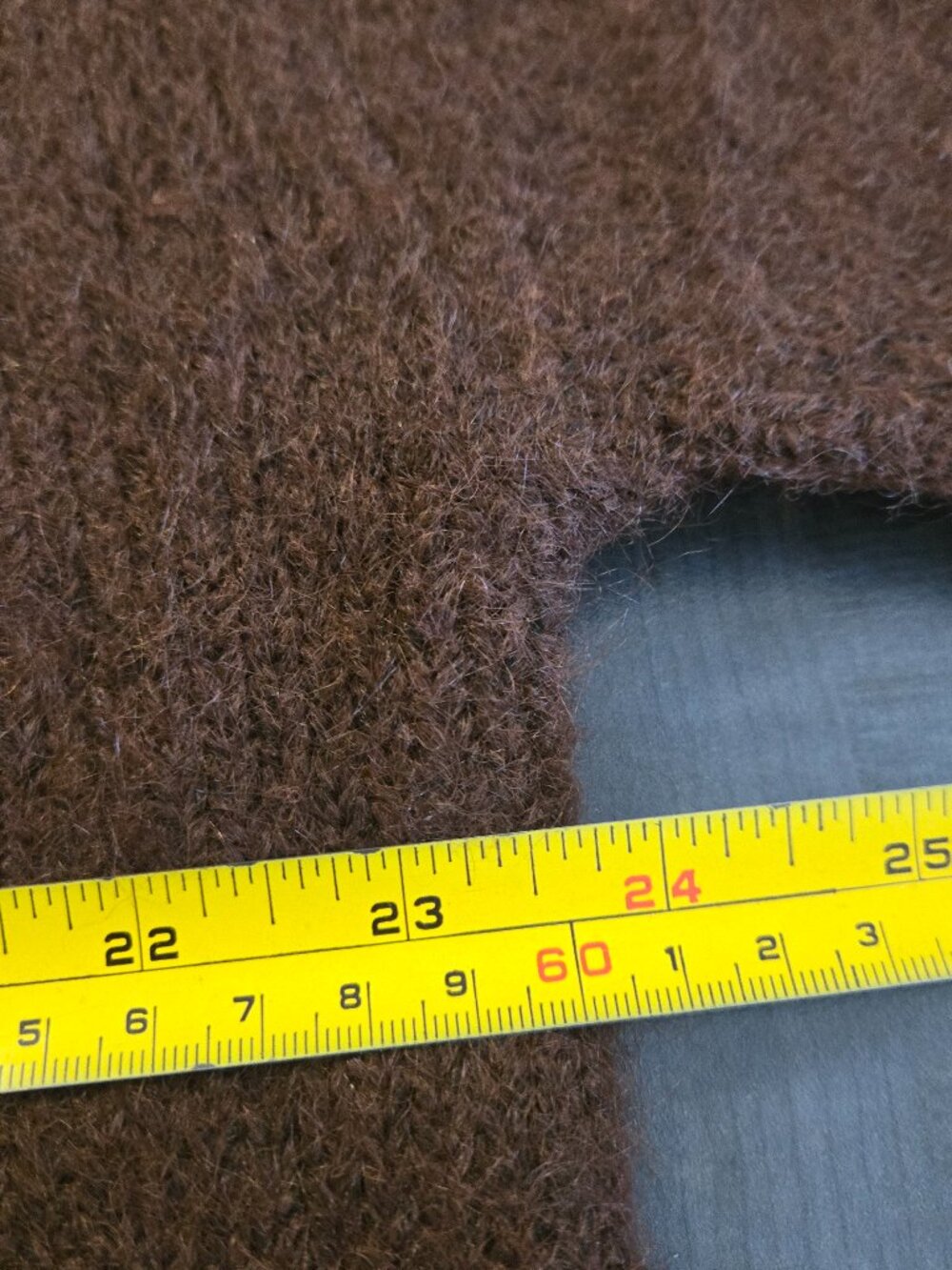 NEW FW2026 Brown wool Mix Sweater XL 14 - Picture 6 of 8